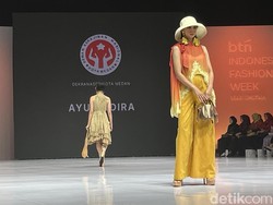 Indahnya Kreasi Ulos Dekranasda Medan di Tangan Desainer Lokal di IFW 2026