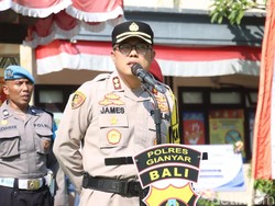 AKBP James Rajaguguk Resmi Jabat Kapolres Gianyar