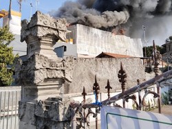 Tabung Gas Diduga Bocor, Gudang di Seririt Buleleng Ludes Terbakar