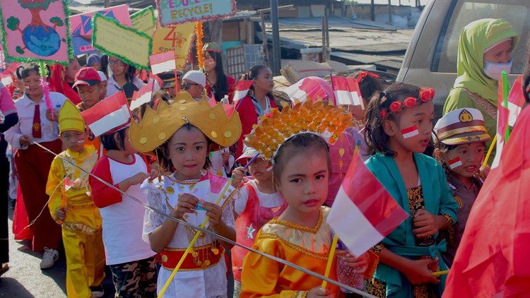 Kostum Pawai Anak 17 Agustus