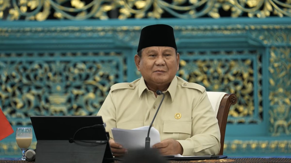 Prabowo Gelar Ratas di Istana Bahas Industri Tekstil dan Sepatu