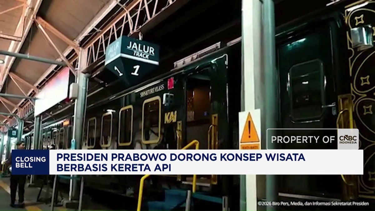 Video: Presiden Prabowo Dorong Konsep Wisata Berbasis Kereta Api