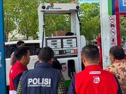 Kendaraan Pelangsir BBM Kabur saat Tim Gabungan Sidak SPBU di Banda Aceh