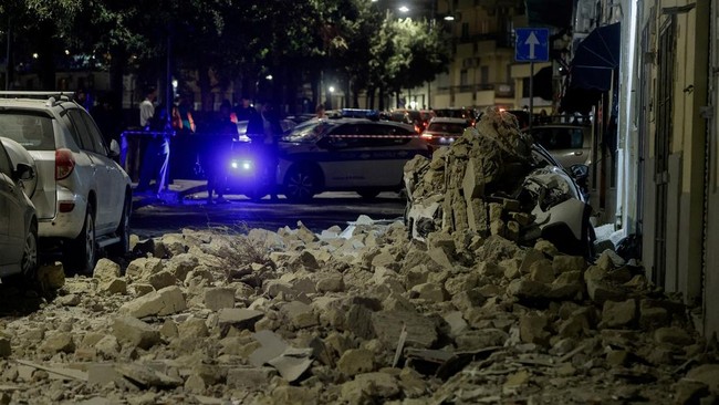 Italia Diguncang Gempa Terkuat dalam 40 Tahun Terakhir