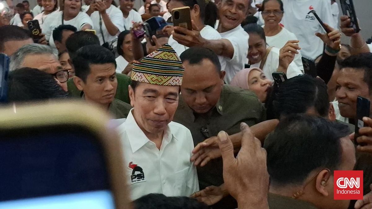 Jokowi ke Kader PSI di NTT: Kita Menuju Kemenangan Besar di 2029