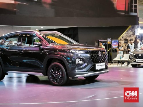 Suzuki Fronx SGX Hybrid Kuro yang dirilis pada Sabtu (1/8) di GIIAS 2026 ditempatkan sebagai varian teratas Fronx seharga Rp333,8 juta.