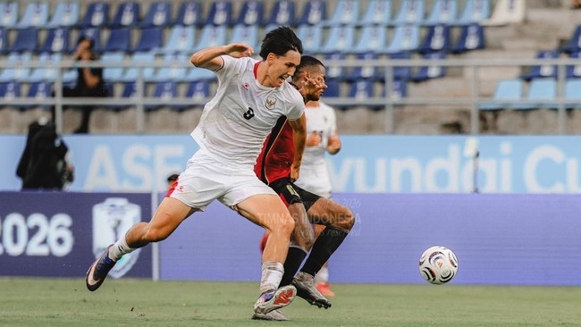 Timnas Indonesia vs Timor Leste dalam laga Piala AFF 2026