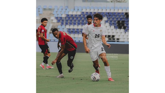 Timnas Indonesia vs Timor Leste dalam laga Piala AFF 2026