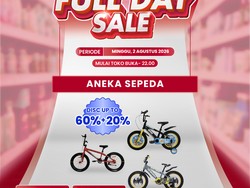 Beli Sepeda di Transmart Full Day Sale Mulai Rp 1 Juta