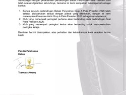 Final Piala Presiden 2026, Persib Bandung Vs Persebaya?