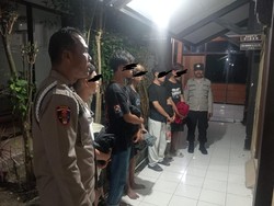 Serang Pemotor di Jalan, 5 Pemuda Asal Modo Lamongan Ditangkap
