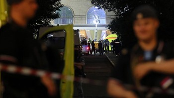 Ledakan di sebuah restoran di Moskow pada Sabtu (1/8) menewaskan tiga orang dan melukai 21 lainnya.