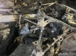 Motor Dibakar Saat Tawuran di Jalan Urip Makassar Ternyata Hasil Begal