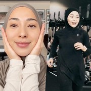 Inspirasi Outfit Olahraga Hijab Ala Nikita Willy, Activewear Tertutup yang Stylish dan Nyaman
