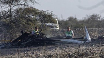 FOTO: Pesawat Wisata Situs Arkeologi Jatuh di Peru, 13 Orang Tewas