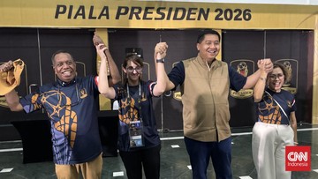 Update Eksklusif Olahraga CNN : Venue Semifinal dan Kenaikan Hadiah Piala Presiden Diumumkan Sore Ini