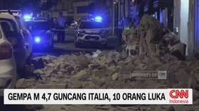 Gempa italia