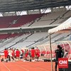 Latihan Timnas Indonesia di GBK jelang lawan Vietnam di Piala AFF 2026. CNNIndonesia/Askar Fatih Rabbani
