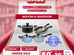 Merapat! Alat Masak Banting Harga di Transmart Full Day Sale