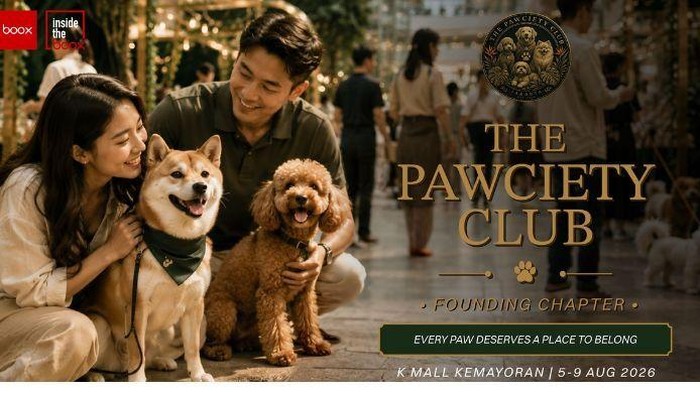 Inside The Boox: The Pawciety Club 2026 menangkap momentum itu dan membawanya ke chapter pertama roadshow-nya di K Mall Kemayoran pada 5-9 Agustus 2026