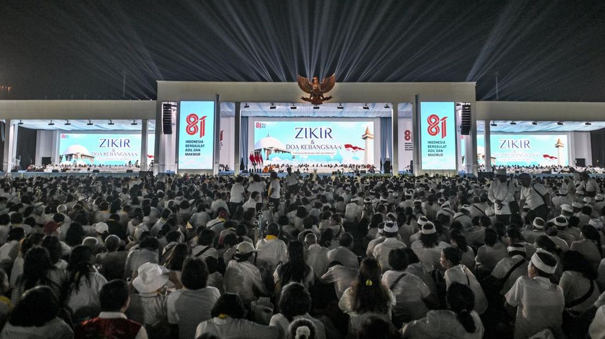 Tanpa Kedip, PLN Jaga Listrik Acara Zikir dan Doa Kebangsaan di Monas
