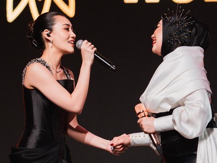 Aaliyah Massaid Ngaku Deg-degan Duet Bareng Reza Artamevia, Intip Momen Manisnya