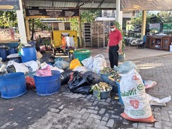 Limbah Organik Hasil Pilah Sampah di Makassar Dibawa ke TPS3R, Begini Alurnya