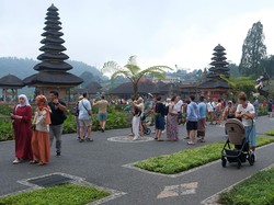 Festival Gebogan Dongkrak Kunjungan di The Blooms-Ulun Danu Beratan