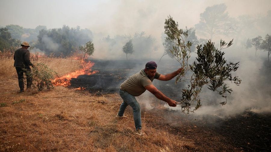 EUROPE-WEATHER/GREECE-WILDFIRES