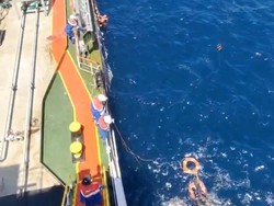 17 Korban KMP Mutiara Sentosa 2 Diselamatkan Kapal Tanker di Laut Jawa