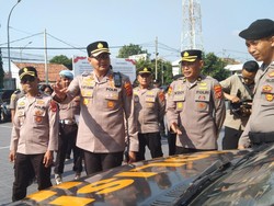Siaga Kejahatan Jalanan, Ratusan Armada Polres Majalengka Dicek