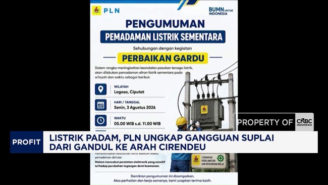 Listrik Padam, PLN Ungkap Gangguan Suplai Dari Gandul ke Arah Cirendeu