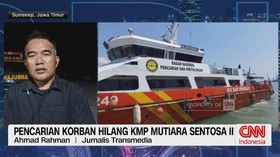 Pencarian Korban Hilang KMP Mutiara Sentosa II