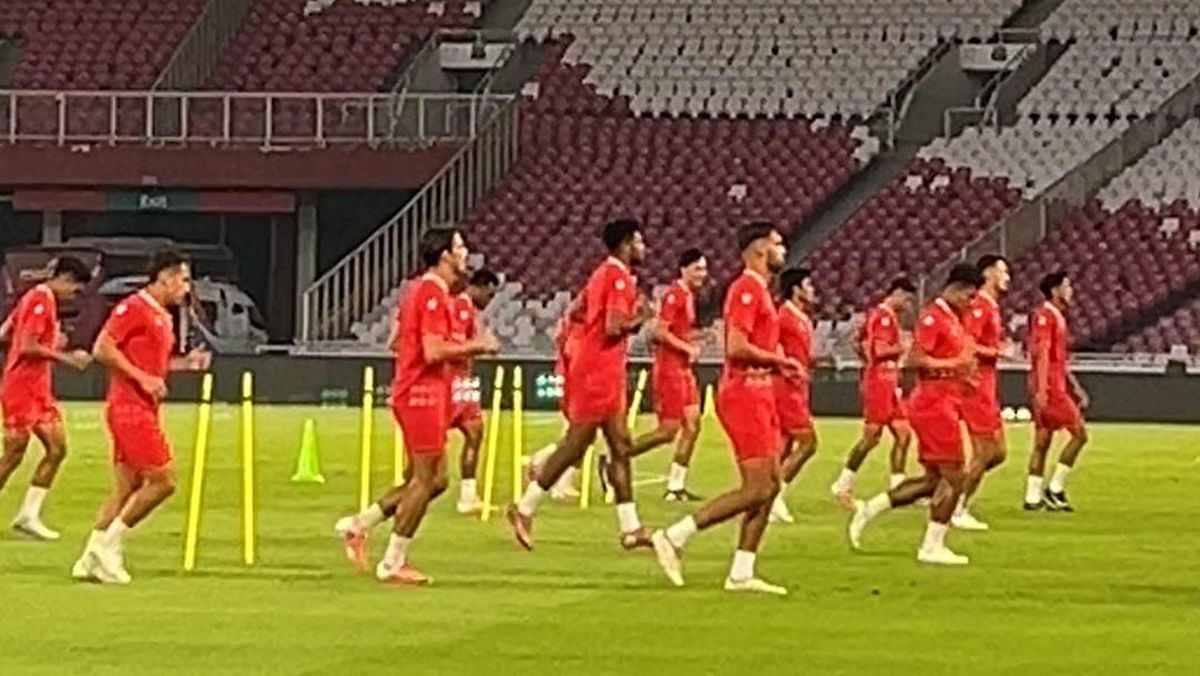 Sesi Latihan Skuad Garuda Jelang Hadapi Vietnam di Piala AFF 2026