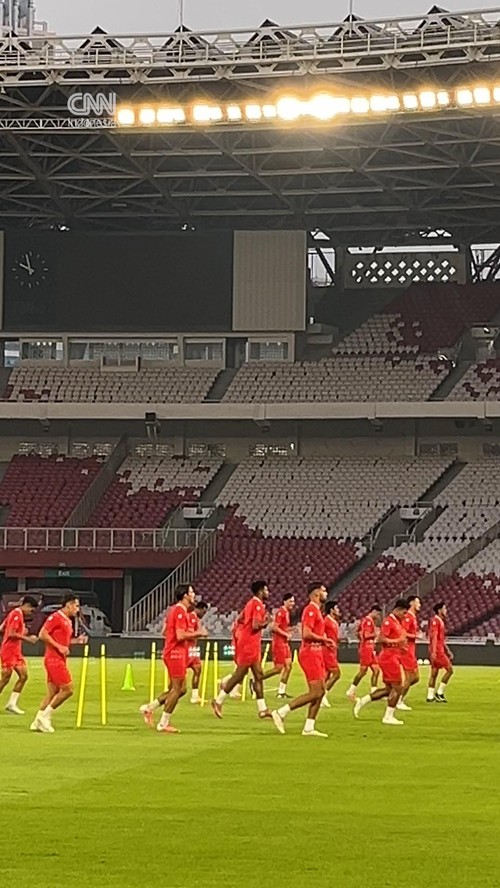 Sesi Latihan Skuad Garuda Jelang Hadapi Vietnam di Piala AFF 2026