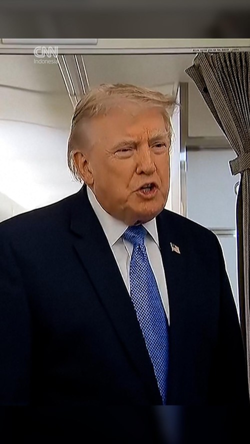 Trump Sebut Batalkan Serangan Masif AS ke Iran Buntut Negosiasi Baru