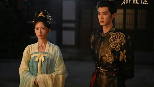 Wu Jinyan dan Chen Zheyuan dalam drama China Royal Betrothal (2026)