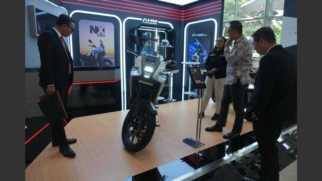 Honda NX500 di GIIAS 2026.