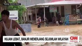 Hujan Lebat, Banjir Terjang Wilayah Padang