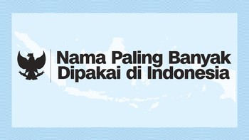 Infografis Nama Paling Banyak Dipakai di Indonesia