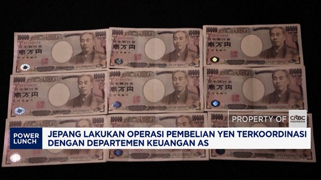 Video: Jepang Lakukan Operasi Pembelian Yen Terkoordinasi Dengan AS