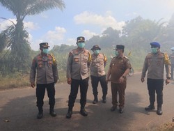 61 Hotspot Terdeteksi di Sampit, 5 Titik Sudah Jadi Karhutla