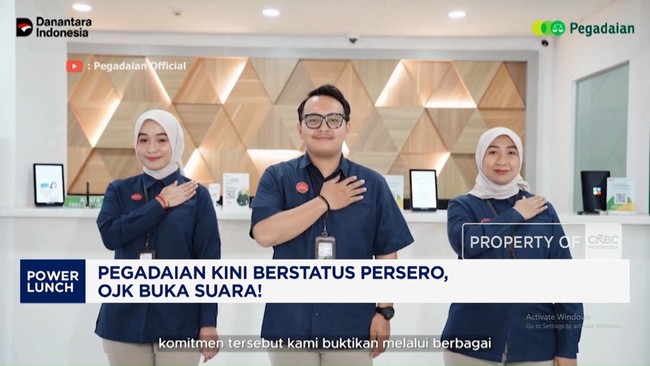 Video: Pegadaian Kini Berstatus Persero, OJK Buka Suara!