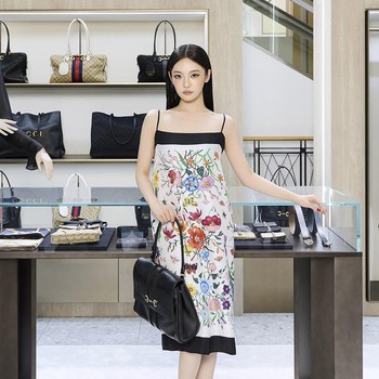 5 Potret Ningning aespa Hadiri Event Gucci di Shinsegae Department Store Gangnam