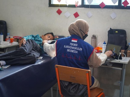 958 Siswa SD di Bekasi Jalani Skrining Jantung Rematik oleh Yayasan Jantung Indonesia