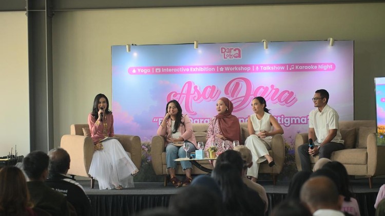 Asa Dara&comma; di Tamananda Lifestyle Park&comma; Cilandak&comma; pada Minggu&comma; 26 Juli 2026