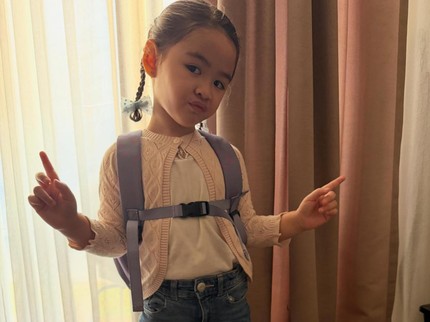 Dunia Anak Marcello Tahitoe Jalani Hari Pertama Sekolah, Ini Potret Manisnya