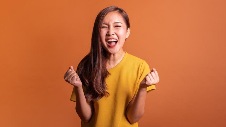 Ilustrasi bahagia