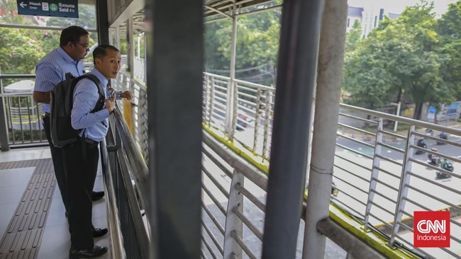 Pemprov DKI Jakarta akan menghubungkan dua JPO milik Pemprov DKI dengan JPO milik LRT Jabodebek yang berdekatan guna menciptakan konektivitas anta