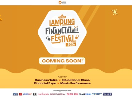 Lampung Financial Festival 2026 Siap Digelar, Jangan Lupa Daftar Bun!